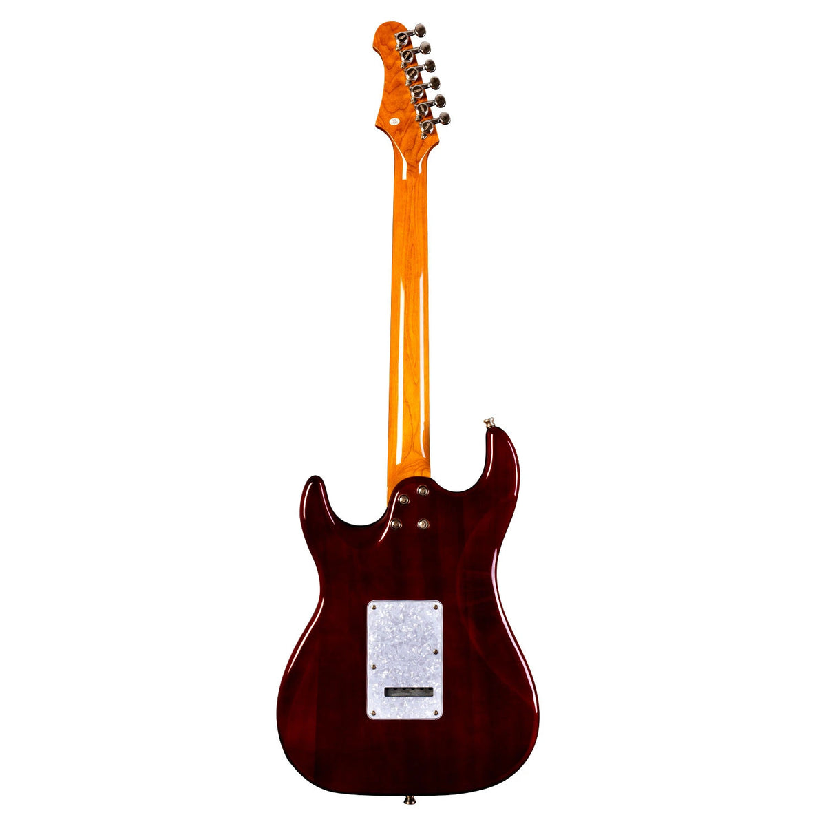 Jet Guitars JS-450 Transparent Blue Chitarra elettrica HSS