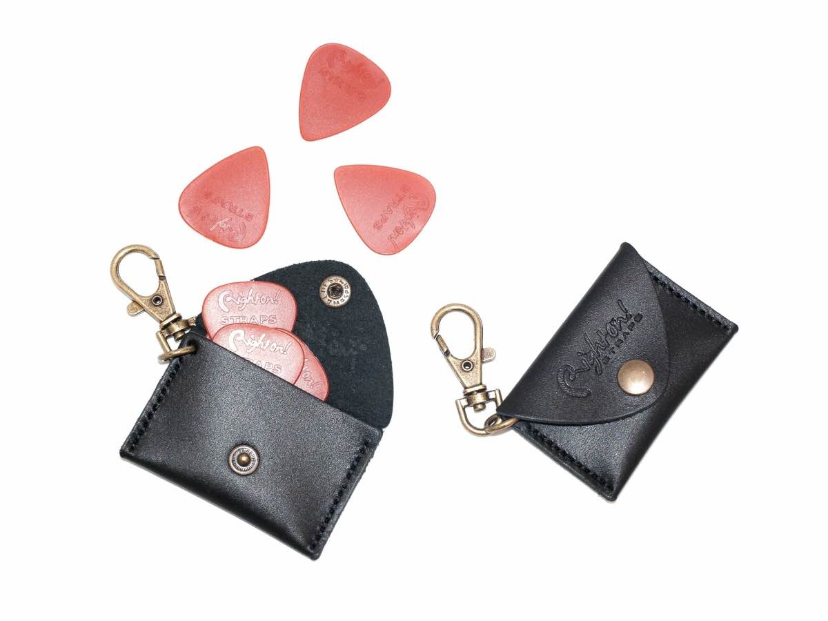 Righton! Straps Pick Pounch Leather Black