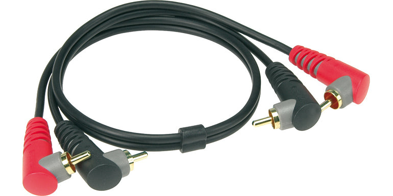 Klotz Atcca0200 2 X Rca Dorato ad Angolo 2 Mt