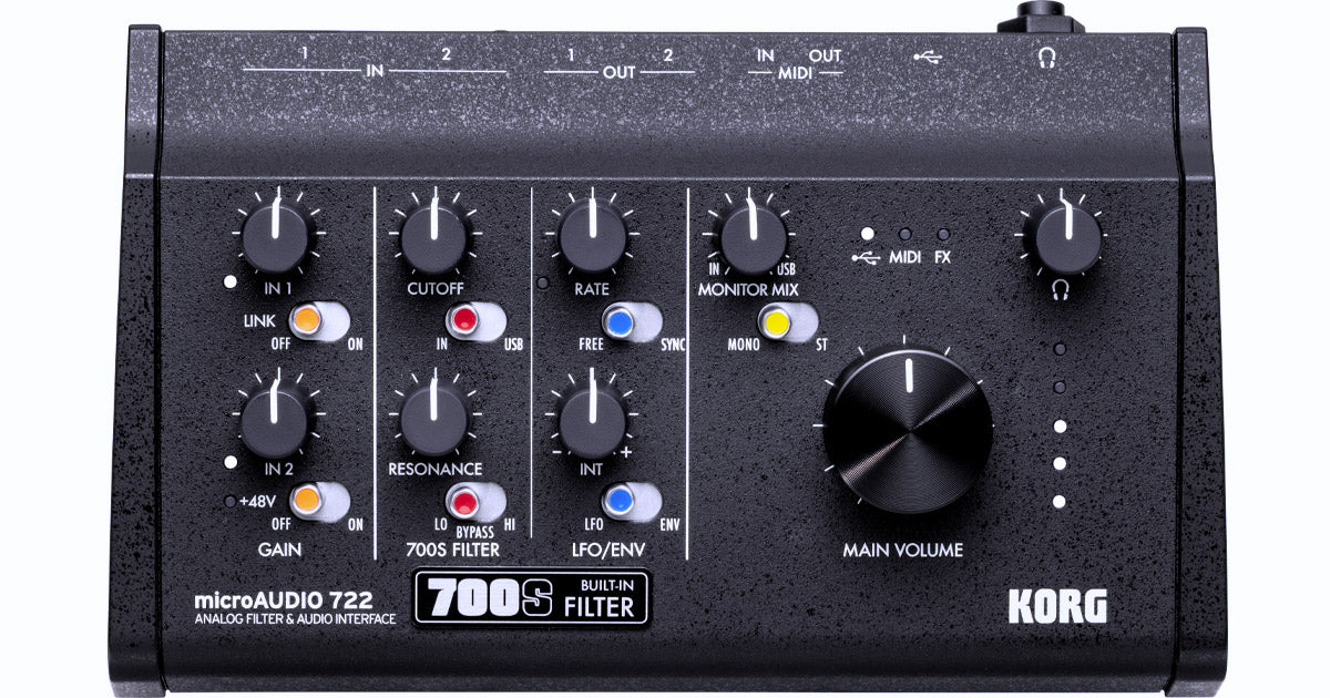 Korg microAUDIO 722