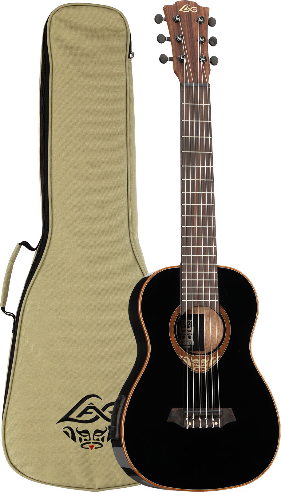 LAG TKT118E Mini Guitar EQ Black