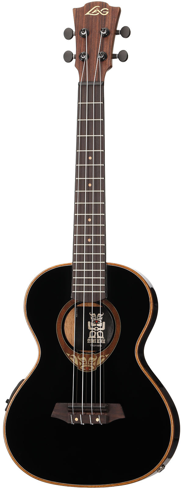 LAG TKU118TE Ukulele Tenore EQ Black