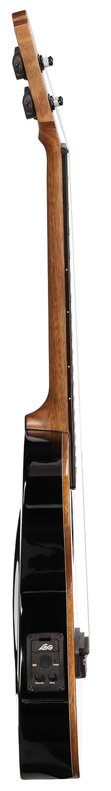 LAG TKU118TE Ukulele Tenore EQ Black