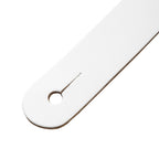 Levy's M26PD-WHT_WHT Tracolla in pelle pieno fiore imbottita White e White 3"