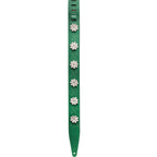 Levy's MG317IB-001 Tracolla in pelle Green 2.5"