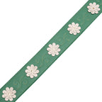Levy's MG317IB-001 Tracolla in pelle Green 2.5"