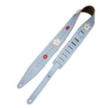 Levy's MG317IB-002 Tracolla in pelle Blue 2.5"
