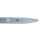 Levy's MG317IB-002 Tracolla in pelle Blue 2.5"