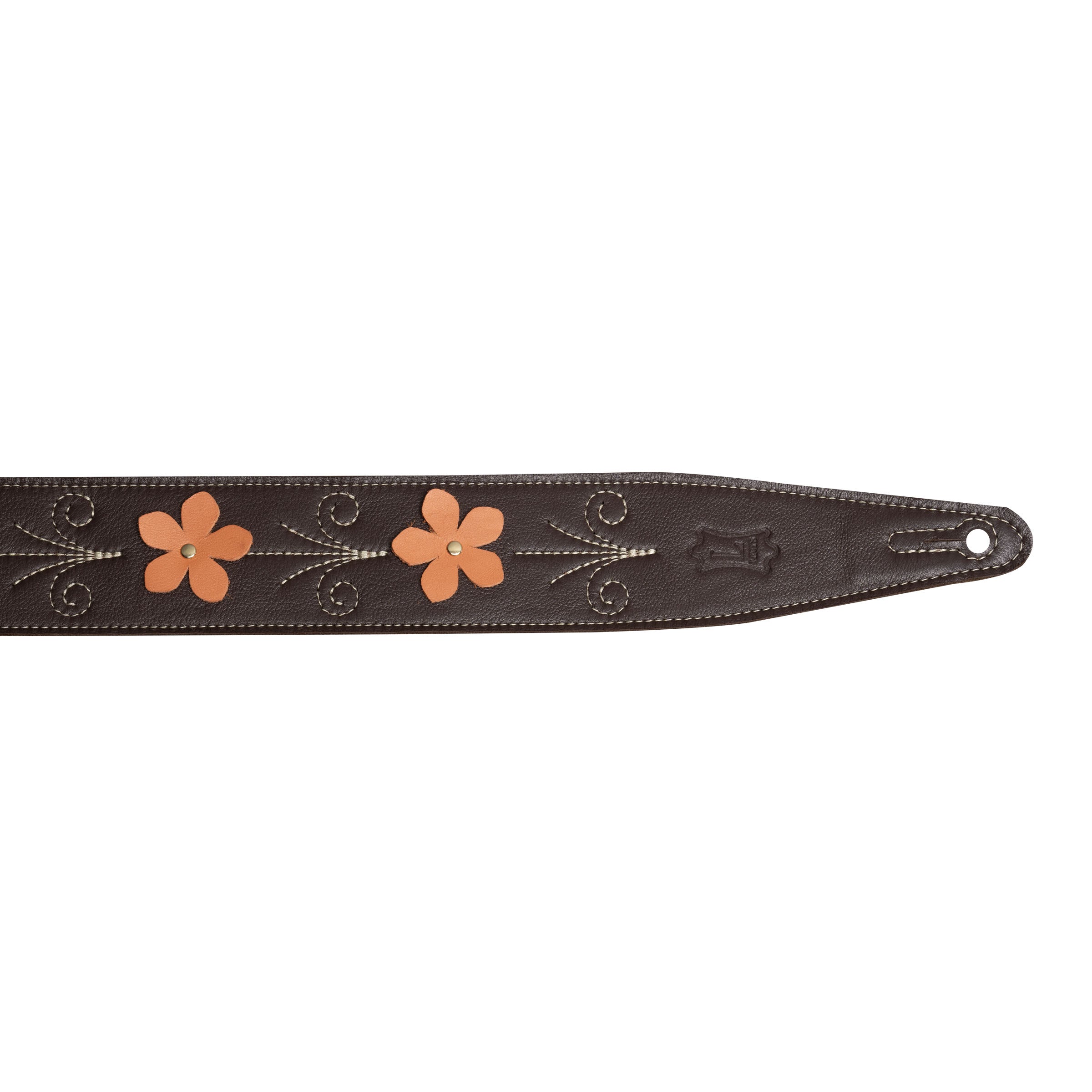Levy's MG317IB-003 Tracolla in pelle Brown 2.5"