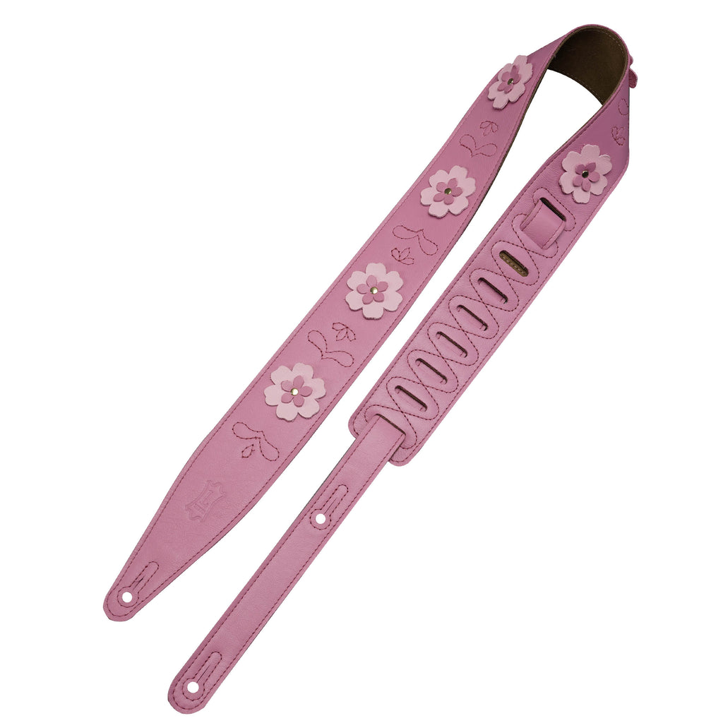 Levy's MG317IB-004 Tracolla in pelle Pink 2.5"