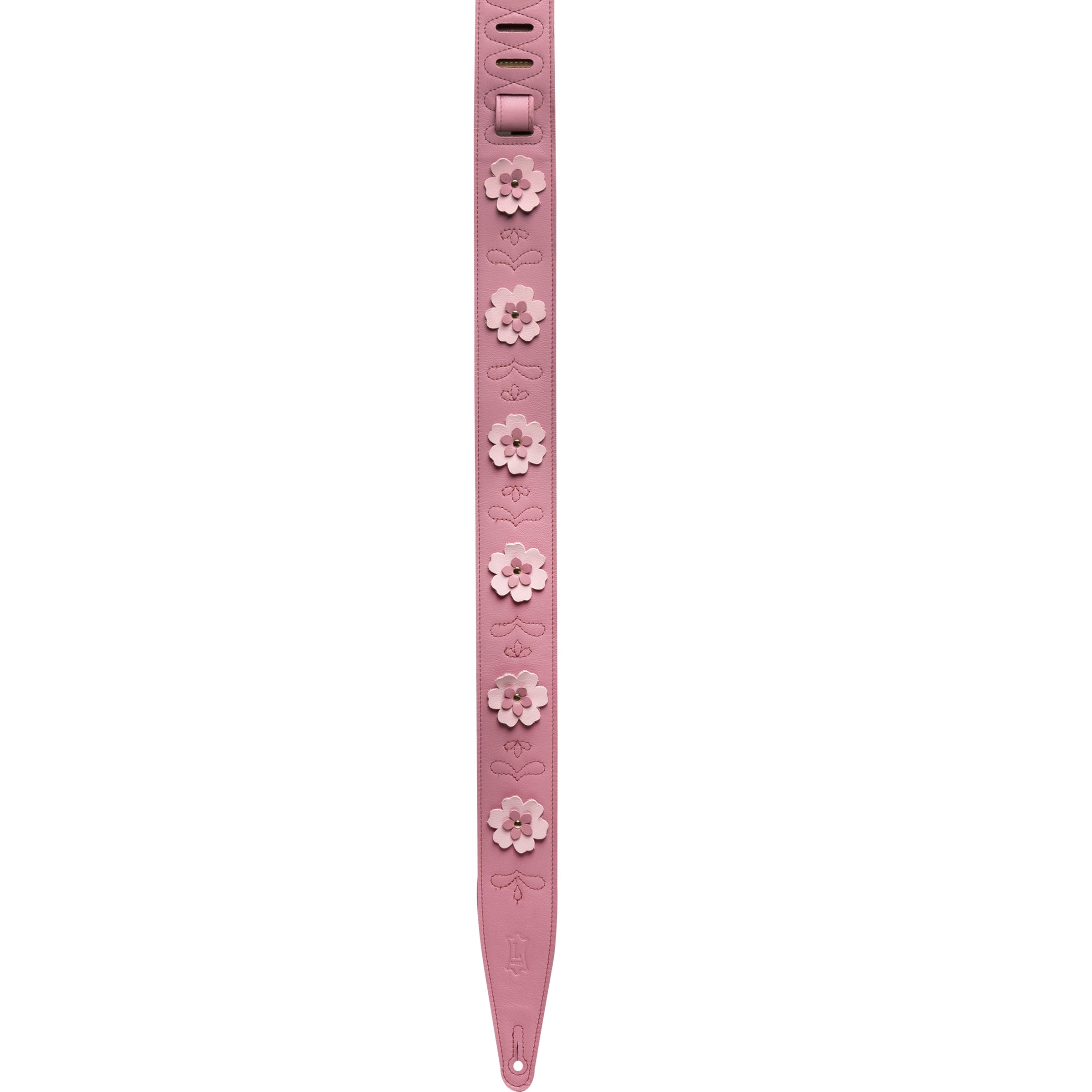 Levy's MG317IB-004 Tracolla in pelle Pink 2.5"