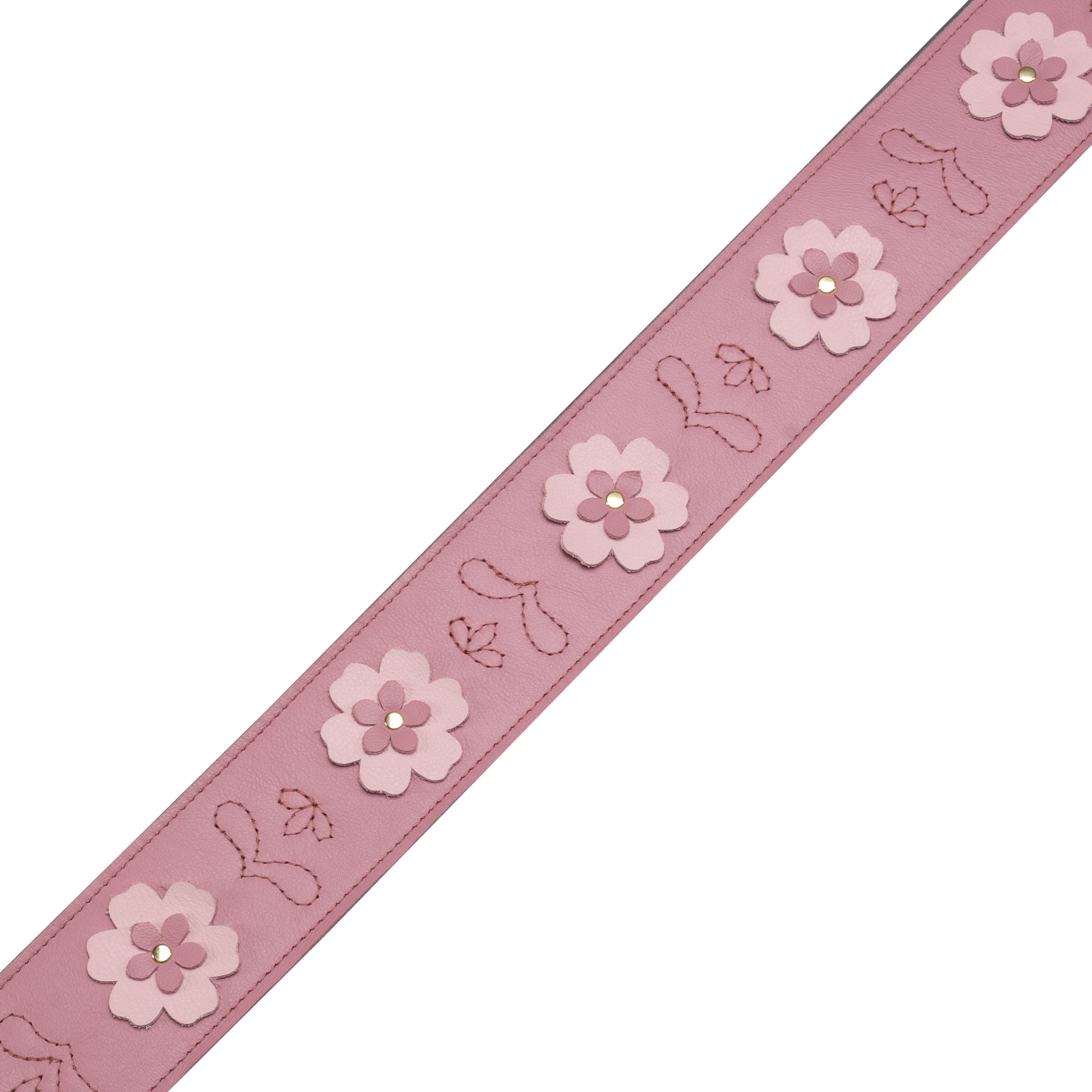 Levy's MG317IB-004 Tracolla in pelle Pink 2.5"