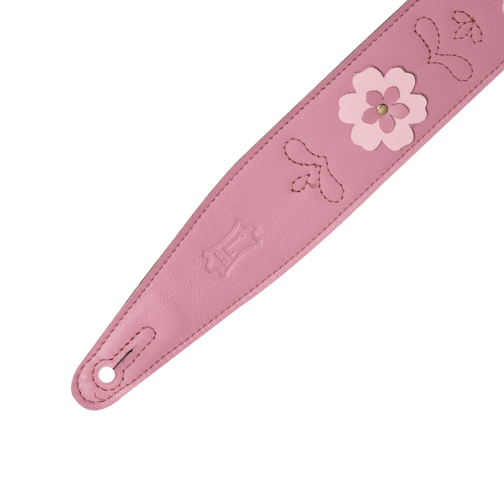 Levy's MG317IB-004 Tracolla in pelle Pink 2.5"