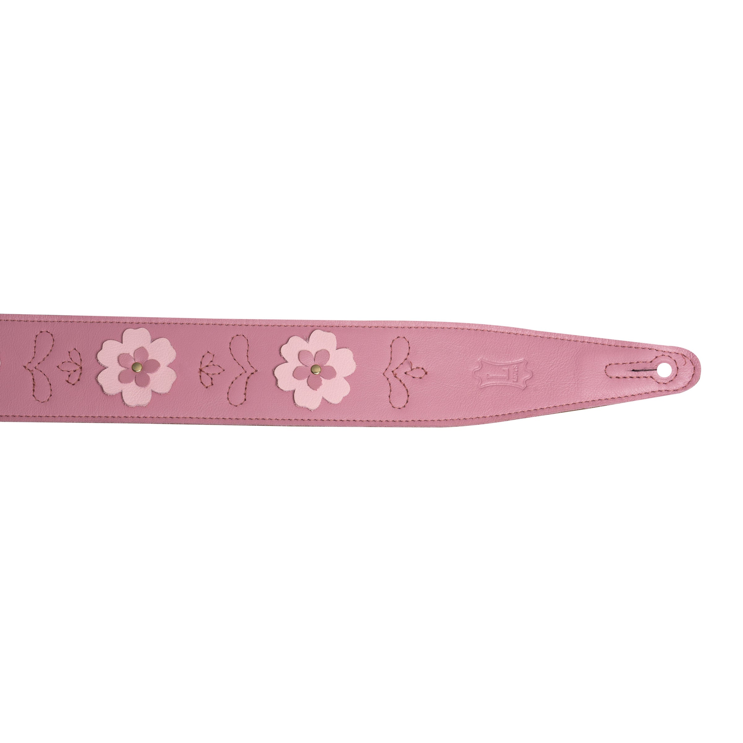 Levy's MG317IB-004 Tracolla in pelle Pink 2.5"