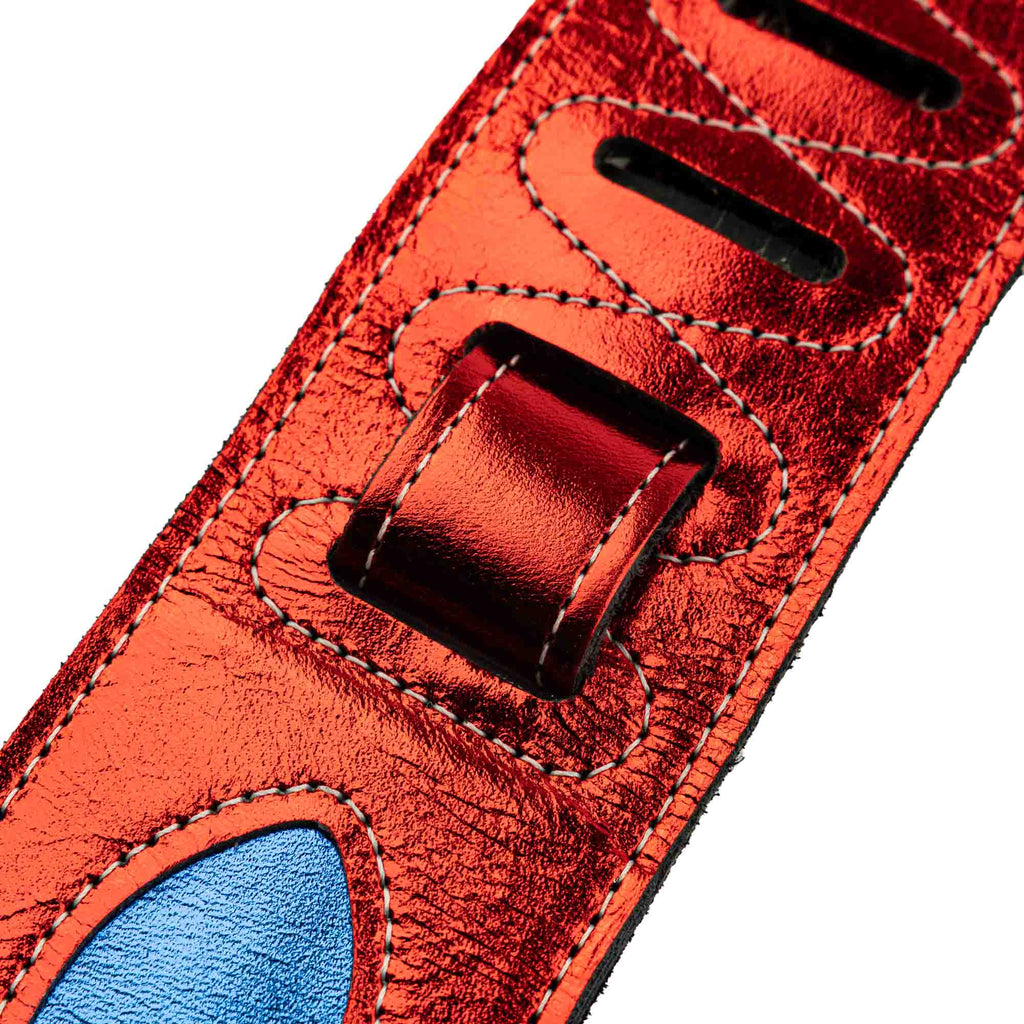 Levy's MJH317-001 Tracolla in pelle The Daredevil 2.5"