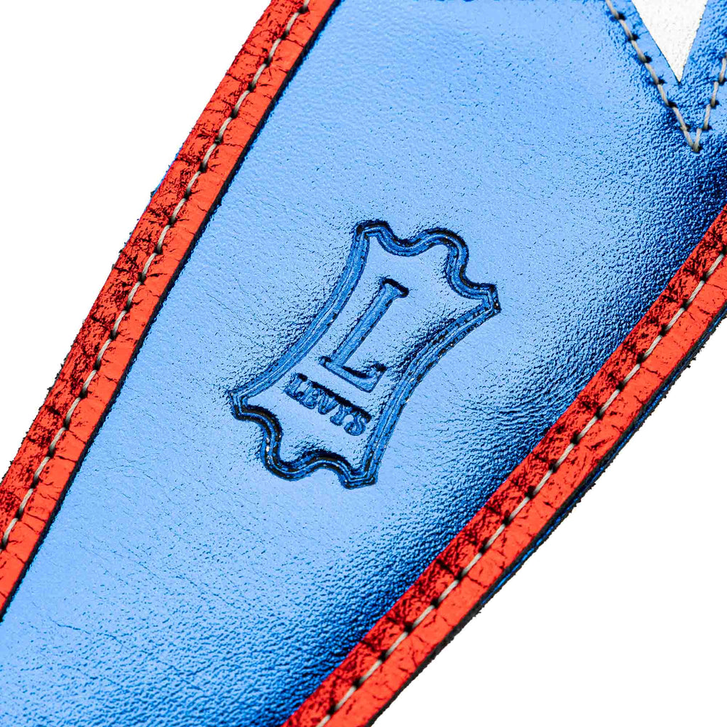 Levy's MJH317-001 Tracolla in pelle The Daredevil 2.5"
