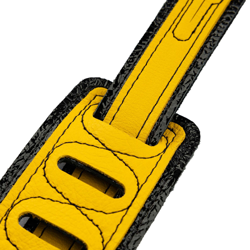 Levy's MJH317-003 Tracolla in pelle Dragon Stripe 2.5"