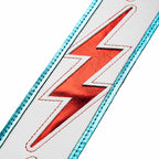 Levy's MJH317-006 Tracolla in pelle Glam Rock lightning Bolt 2.5"