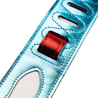 Levy's MJH317-006 Tracolla in pelle Glam Rock lightning Bolt 2.5"