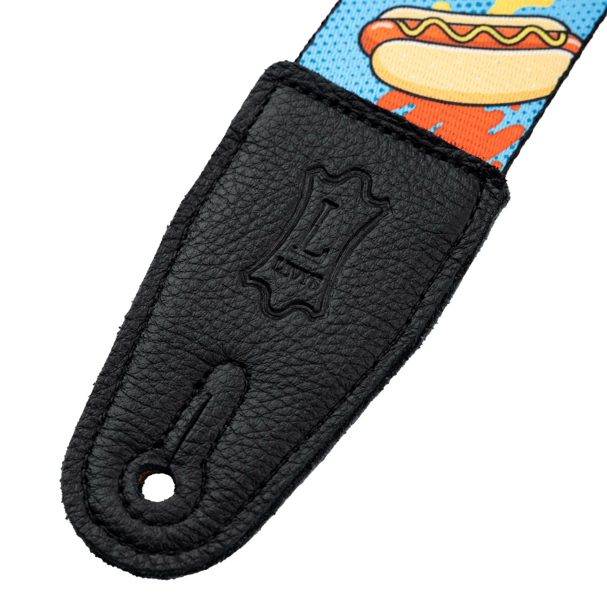 Levy's MP2TG-002 Tracolla in poliestere Hot Dog 2"