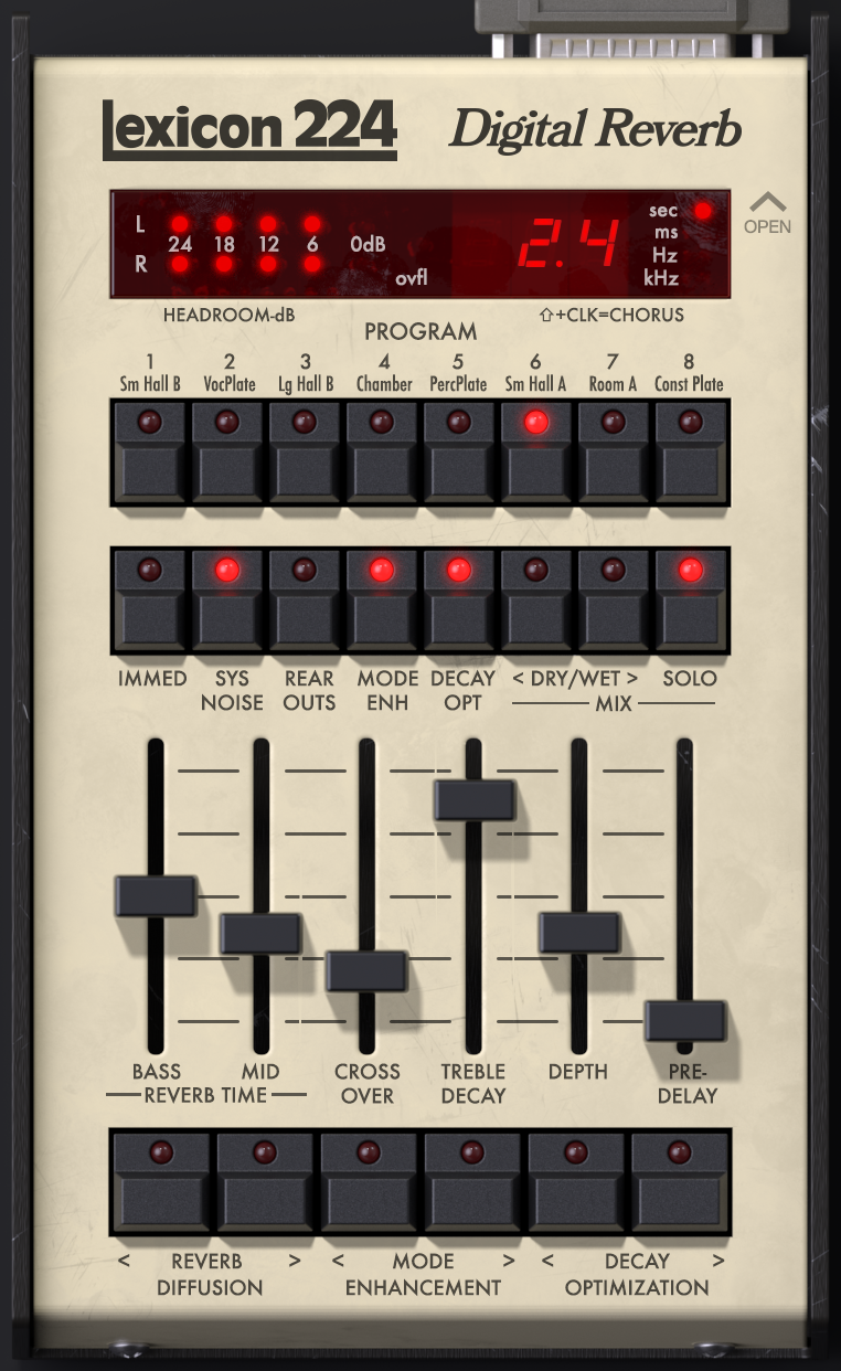 UNIVERSAL AUDIO Lexicon 224 Digital Reverb