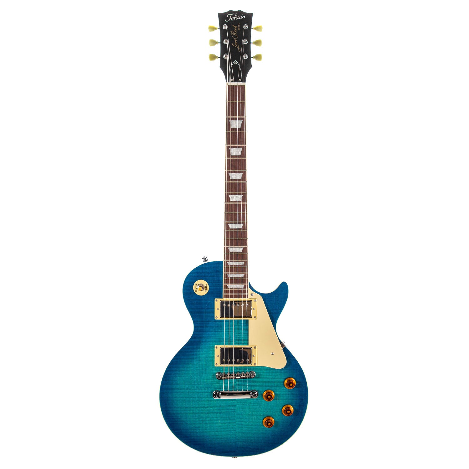Tokai LP Style Flame Ocean Blue Burst