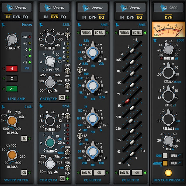UNIVERSAL AUDIO LUNA API Vision Console Emulation Bundle