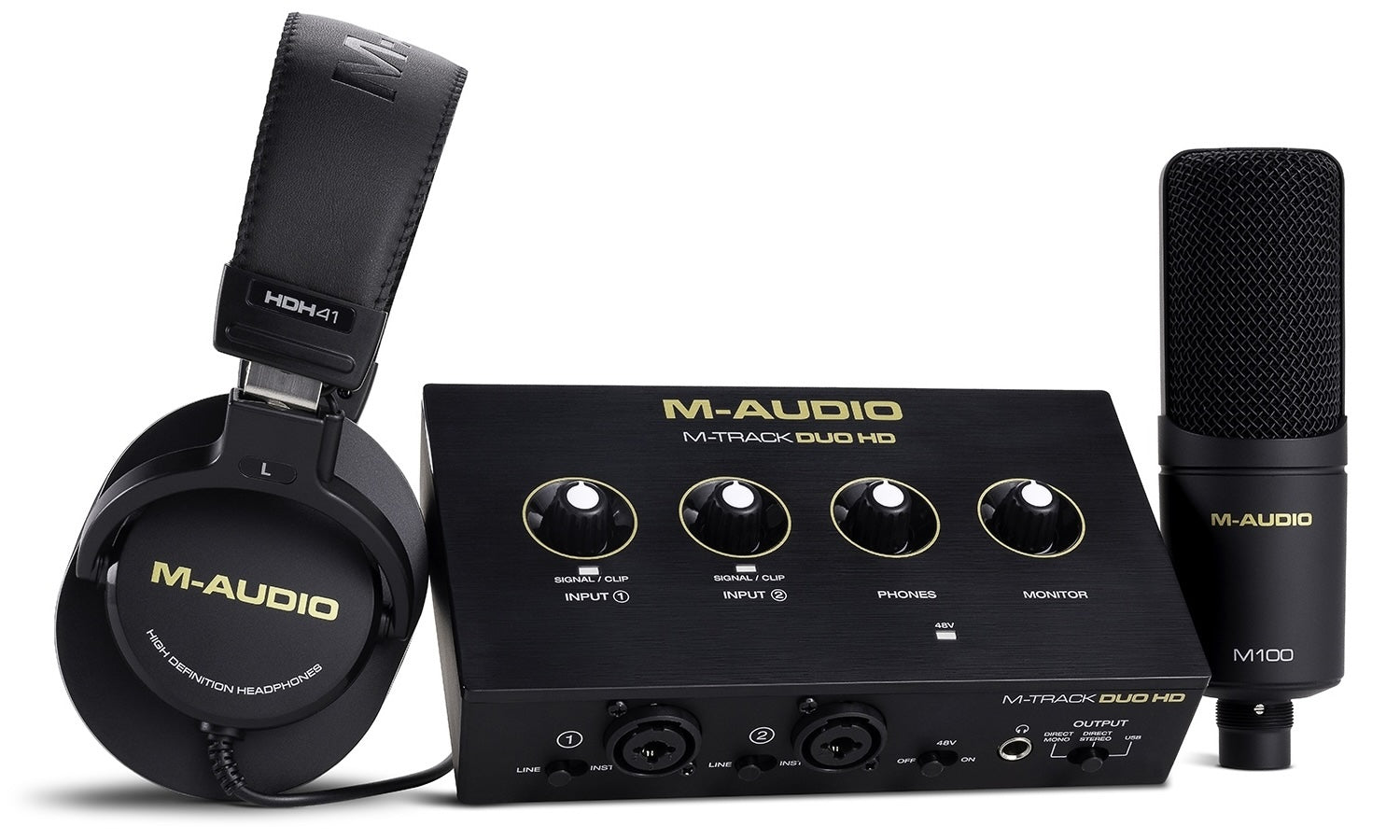 M-Audio M-Track Duo HD Producer Pack