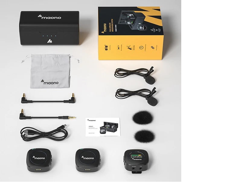 Maono Sistema a Doppio Microfono Wireless