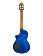 Martinez Classical Guitar Hispania Blue Burst with Bag