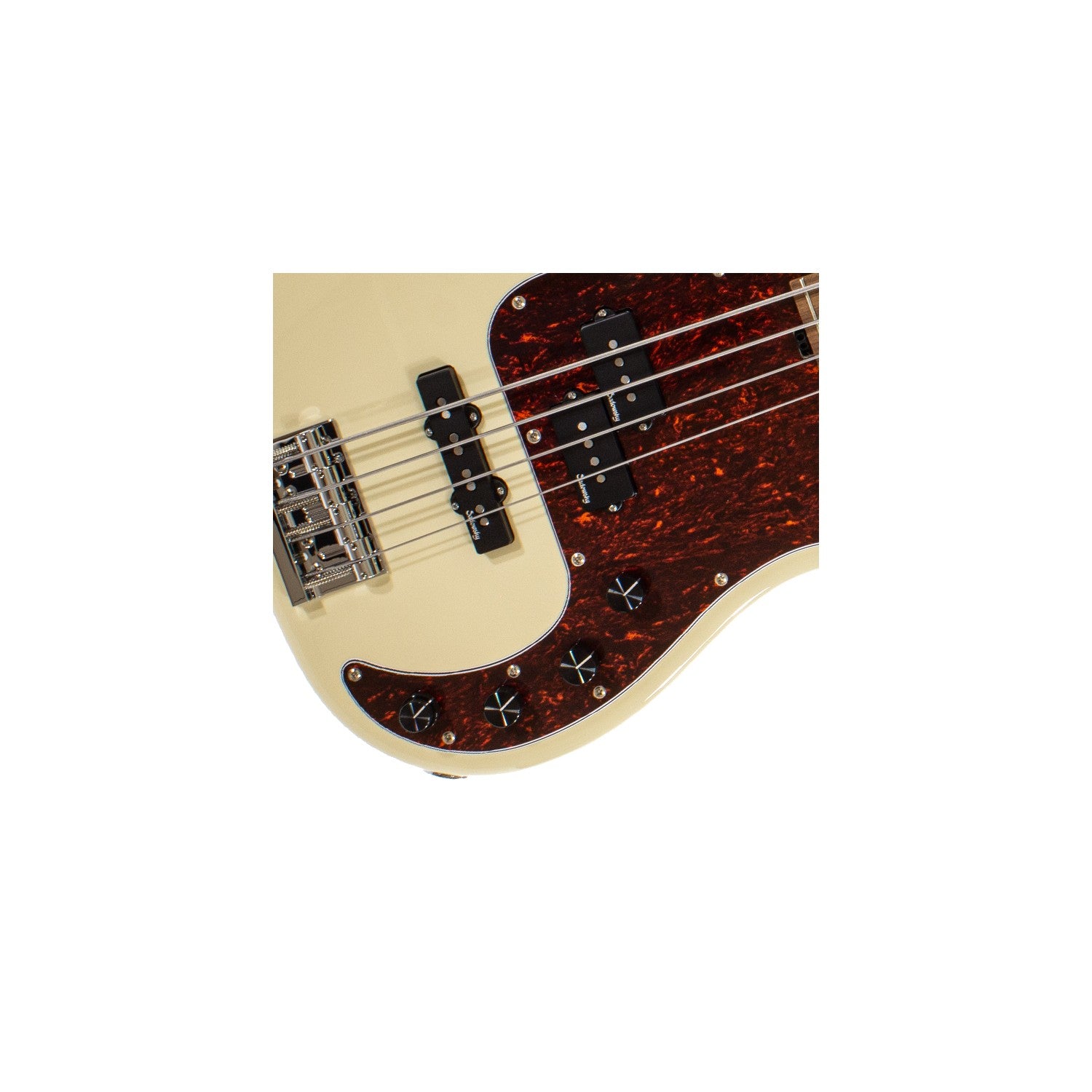Sadowsky Metro Line 4 Strings PJ Bass 21 Frets Hybrid Olympic White