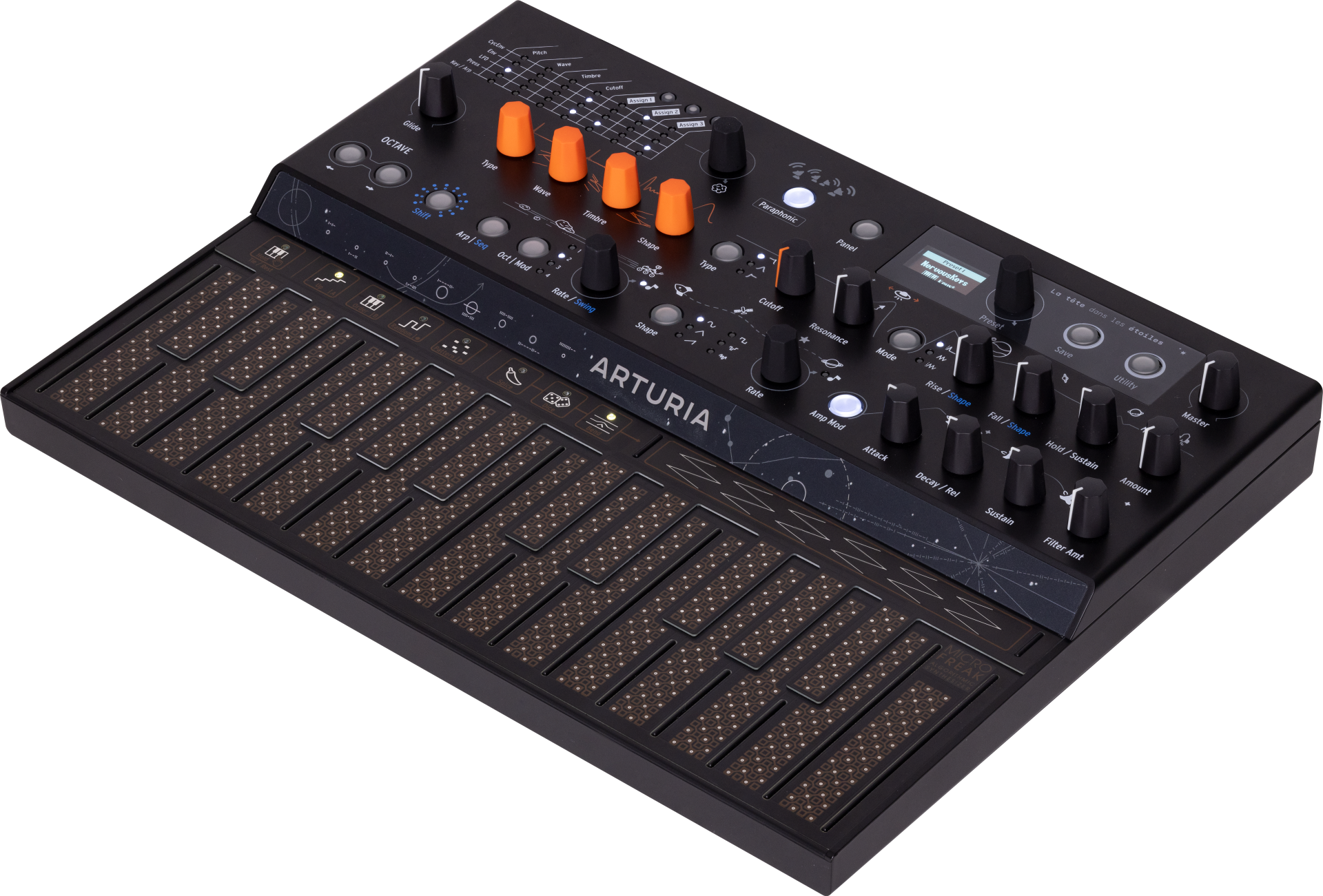 Arturia Microfreak Stellar Synth Ibrido Sintetizzatore Ibrido Parafonico 25 Tast