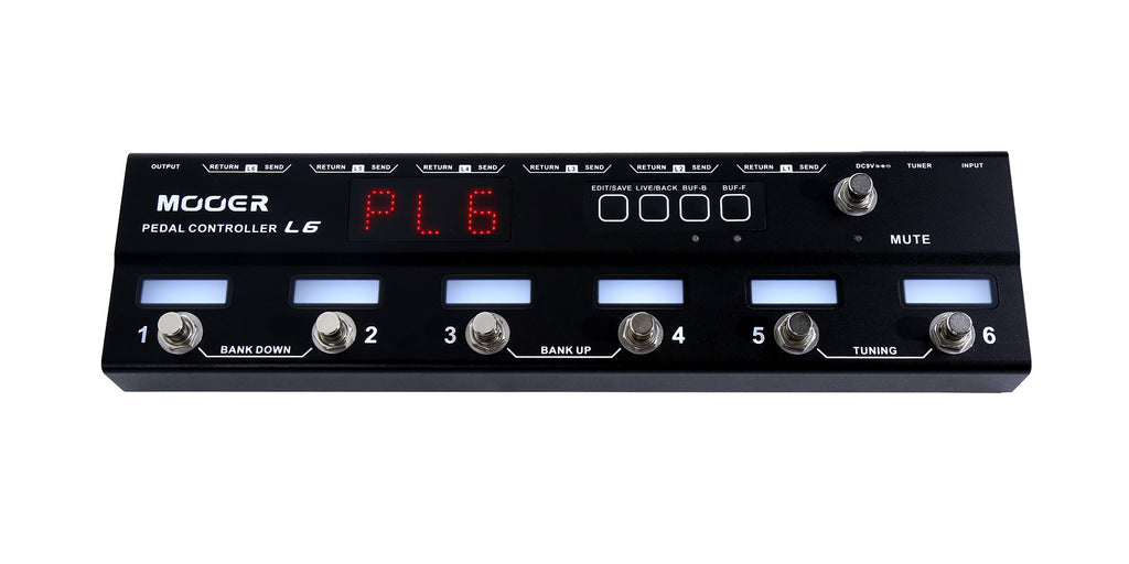 Mooer Controller Switch L6  Pedali Effetto
