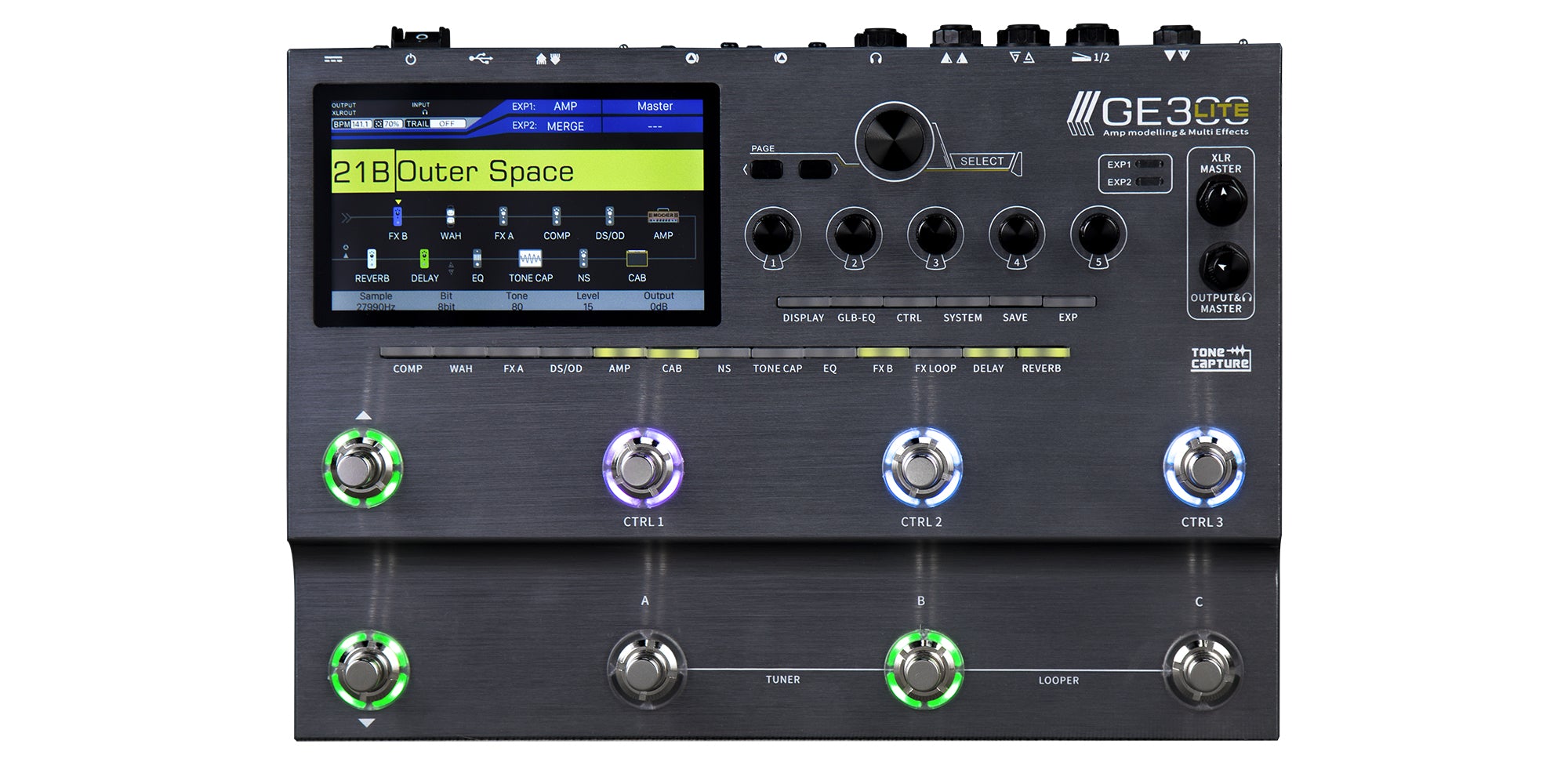 Mooer GE300 Lite Pedaliera Multieffetto