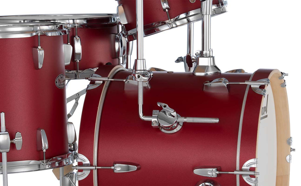 Pearl Batteria MT564/C-D747 Midtown Matte Red 4Pc
