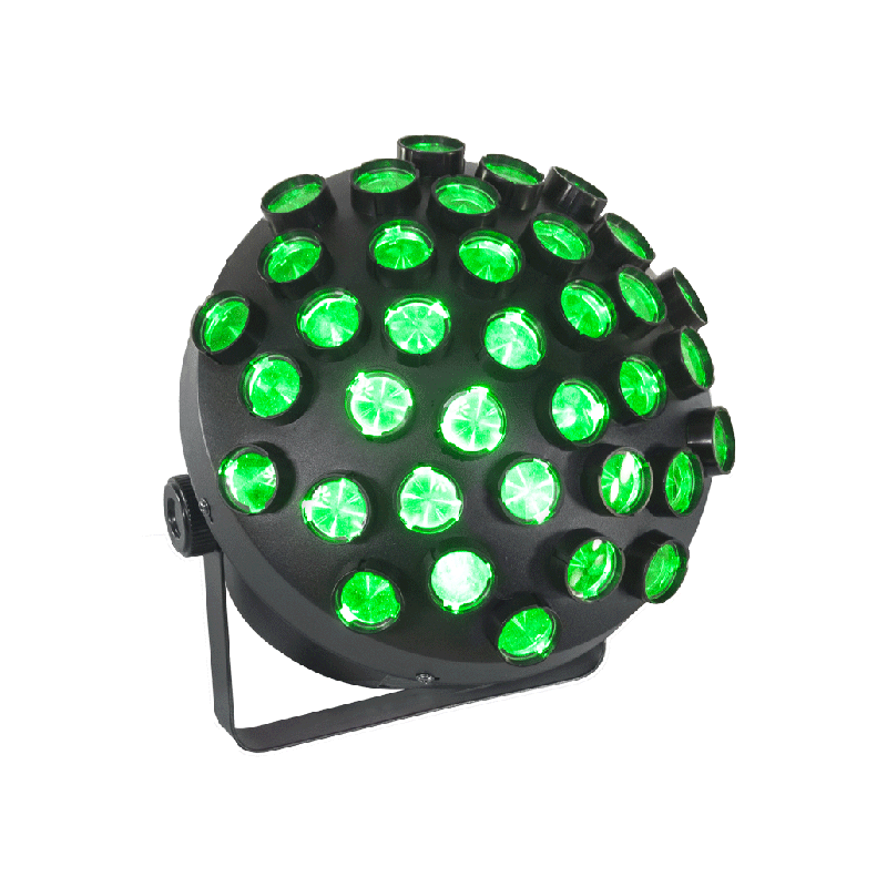 Afx Luce Effetto Led Mushroom Multi Beam Dmx con Telecomando