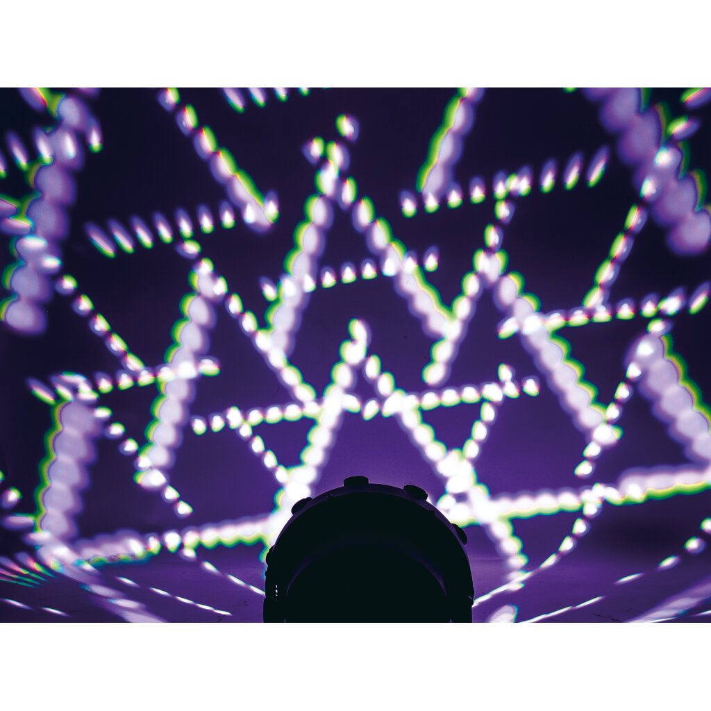 Afx Luce Effetto Led Mushroom Multi Beam Dmx con Telecomando