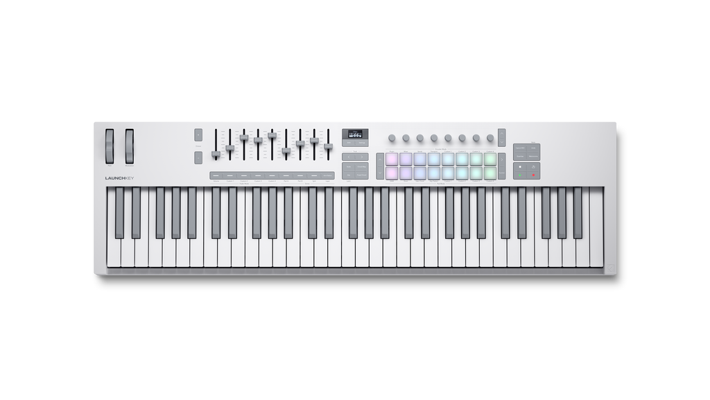 Novation Launchkey 61 MK4 WHITE