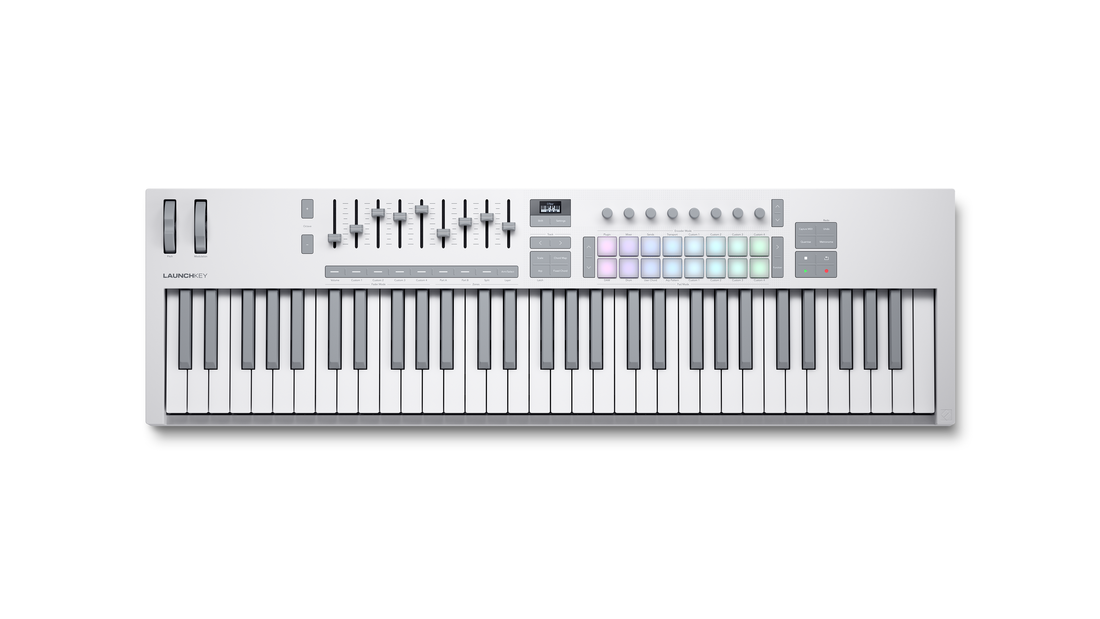 Novation Launchkey 61 MK4 WHITE