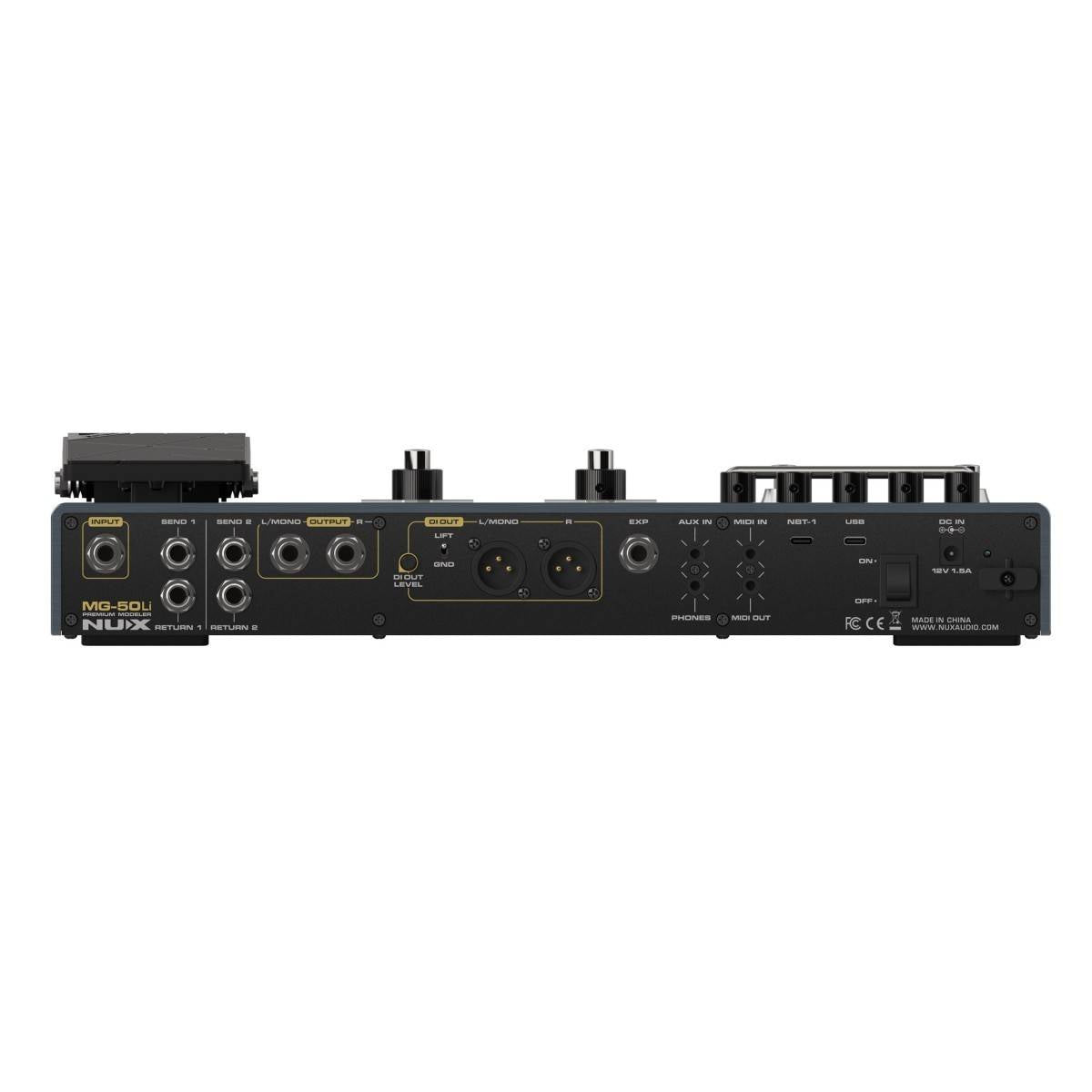 Nux MG-50II DB Pedaliera Modeler per Chitarra