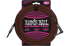 Ernie Ball 6064 Cavo Braided Orange Jack