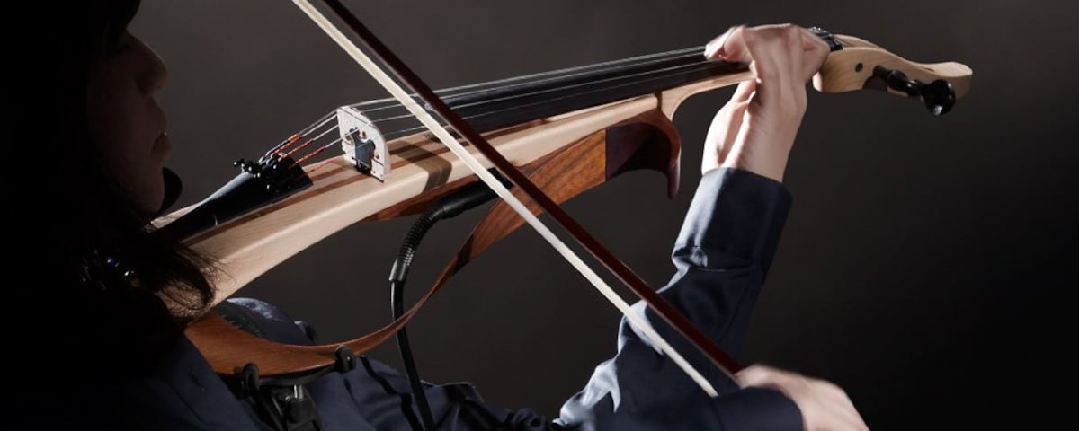 Yamaha Yev-104 Violino Elettrico 4/4 Black