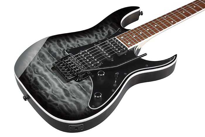 Ibanez RG450QMB Transparent Grey Burst
