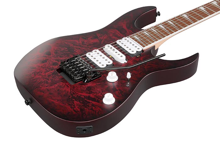 Ibanez RG470DXW Wine Red Frozen Matte