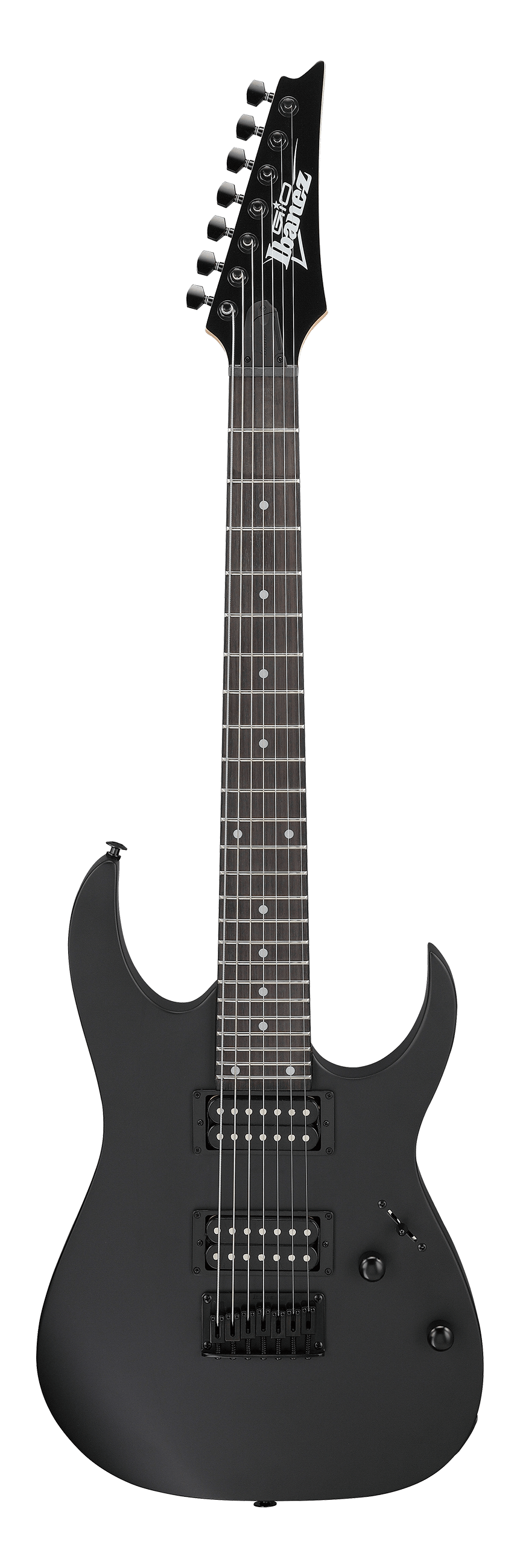 Ibanez GRG7221 Black Flat Chitarra 7 Corde