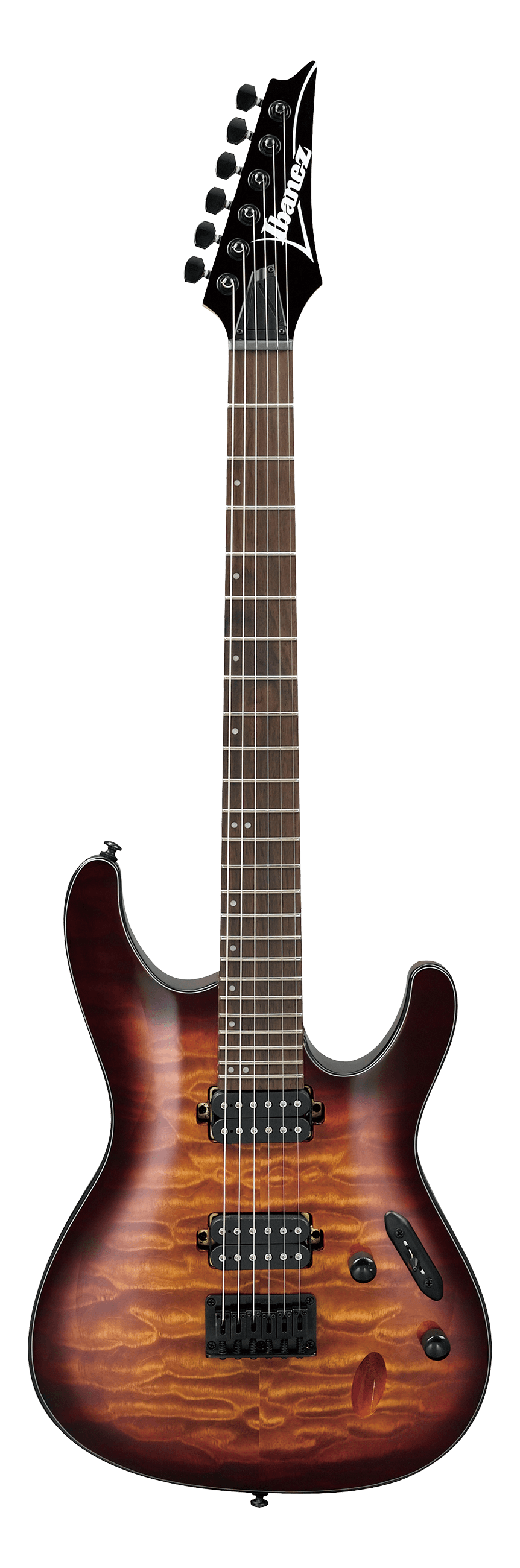 Ibanez S621QM Dragon Eye Burst