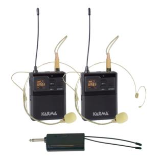 Karma Palco16 Doppio Radiomicrofono ad Archetto