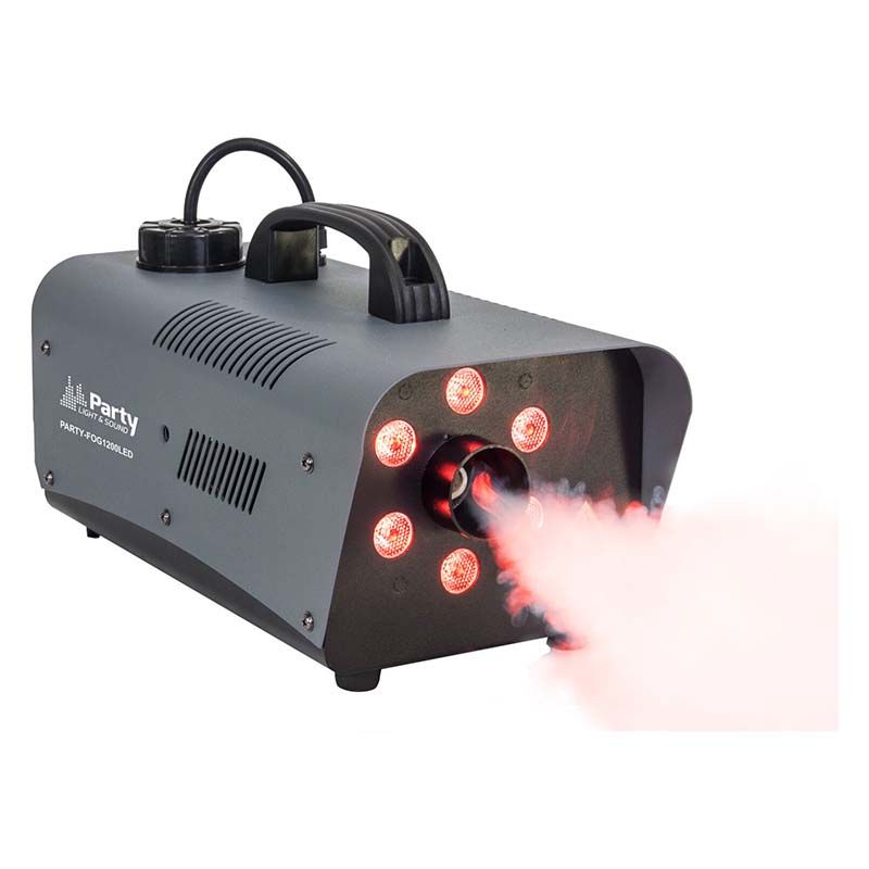 Pro Show Party FOG1200LED 1200W Fog Machine with RGB LEDs
