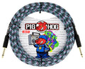 Pig Hog Blu Graffiti Instrument Cable 3 Mt.