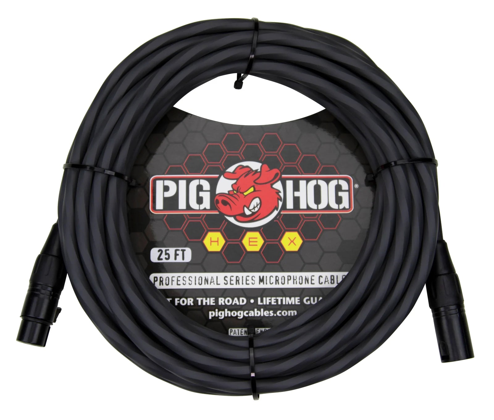 Pig Hog Hex Series Mic Cable 7,60 Mt Grey